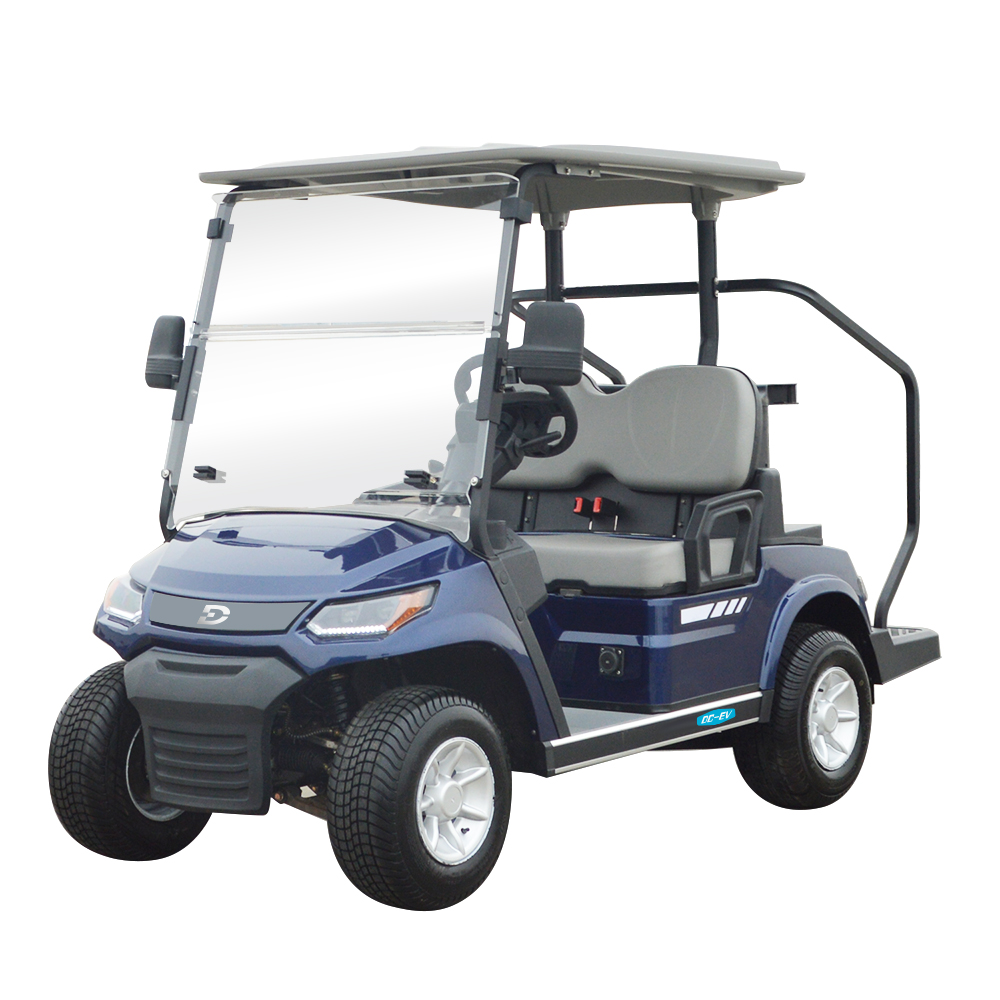 LT 2 Passenger Electric Golf Cart with Powerful 4KW Motor Dechuang 2 Seater 48v Lithium Battery Golf Buggy and Parts LT-A827.2