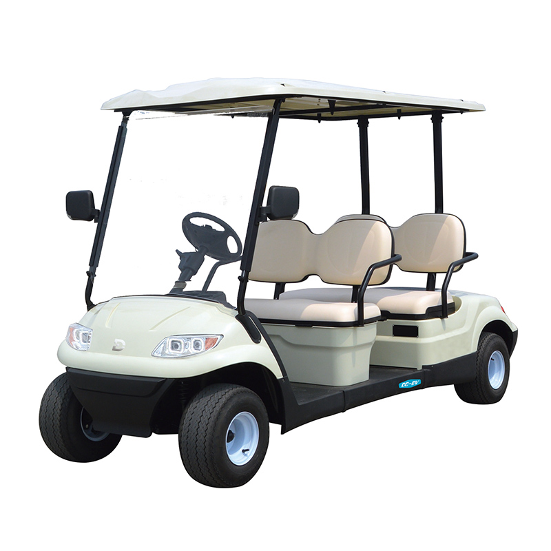 LT 48v4kw Motor Comfortable 4 Seater Dechuang Golf Cart Buggy With Electric Power 4 6 Seater Electric Golf Cart Part LT-A617.4