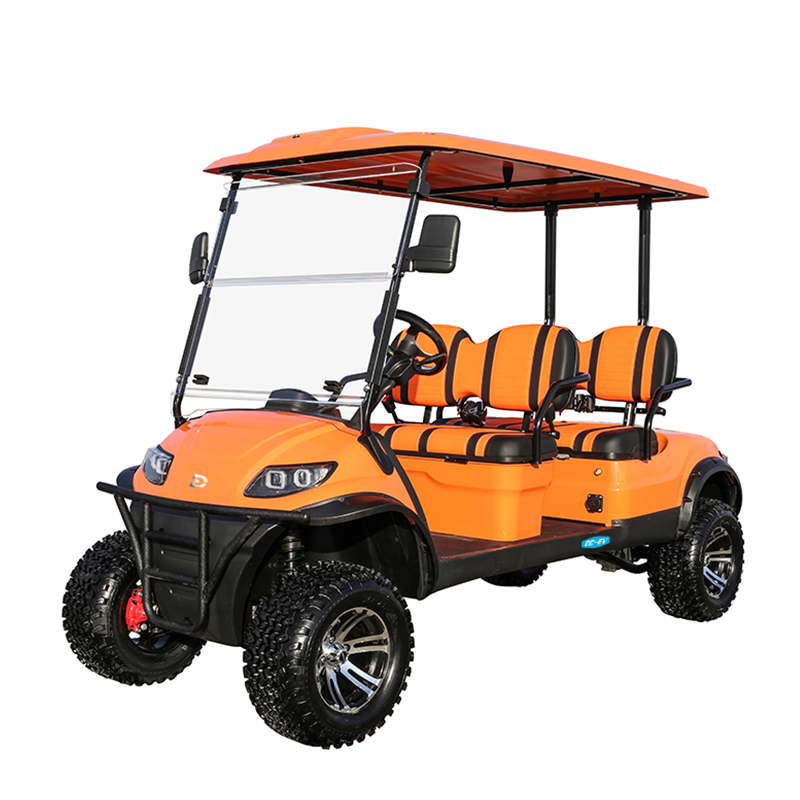 Lifted LT Lithium 4 Passenger Golf Cart DECHUANG Off Road Golf Buggy Electric Powered Street Golf Vehicle and Parts LT-A617.4G