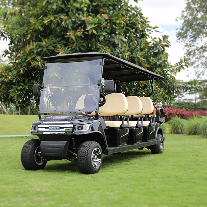 E918-6+2 hunting cart Europe and America Newly designed club sightseeing car Made in China 2/4/6/8 seat off-road electric golf cart