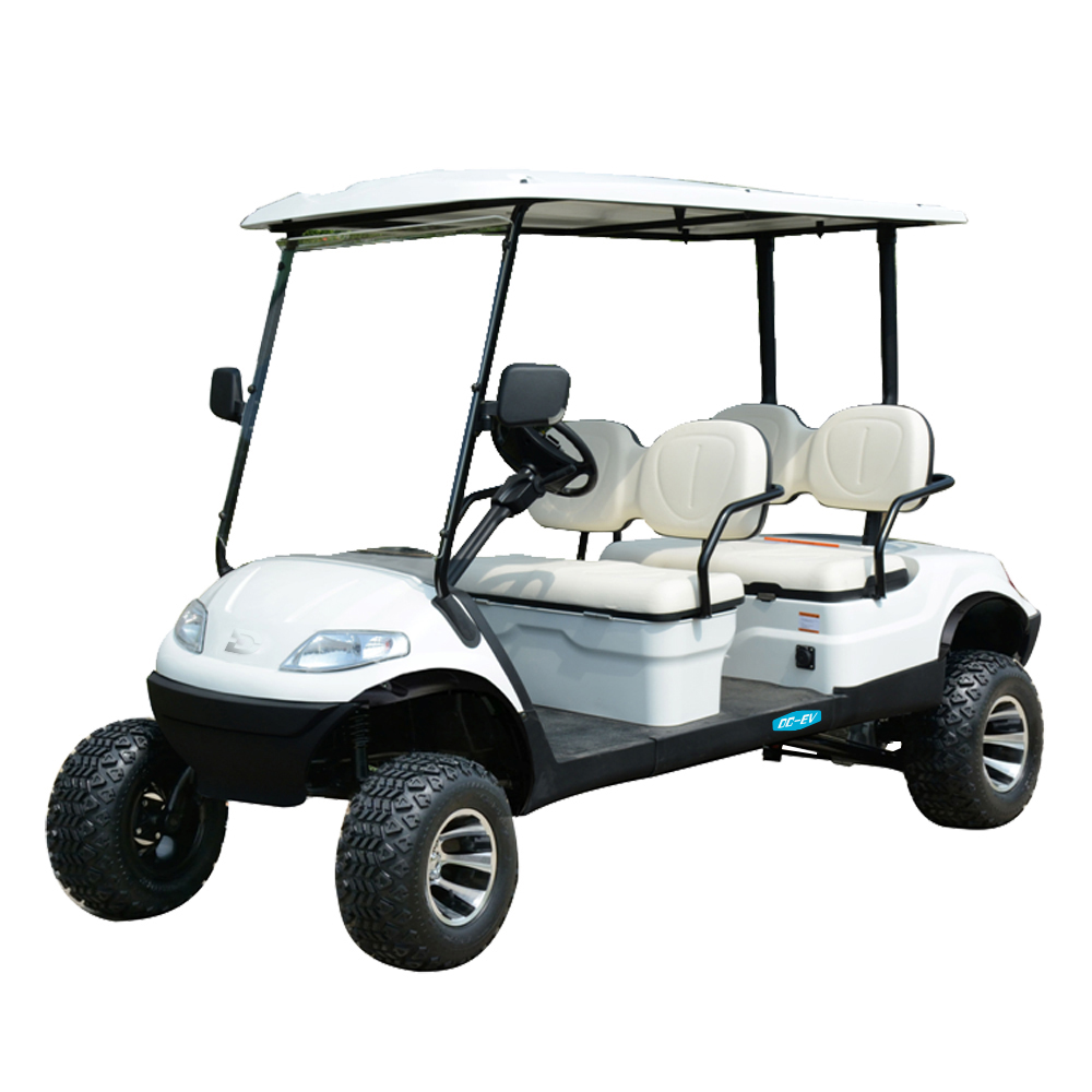 LT 48v Lifted 4 Passenger Golf Buggy DECHUANG Off Road Golf Cart Electric Powered Golf Vehicle 4 Seater and Parts LT-A627.4G