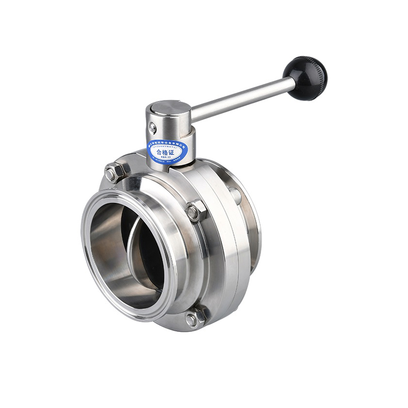 WH Sanitary Manuelle Schnellspann-Absperrklappe
