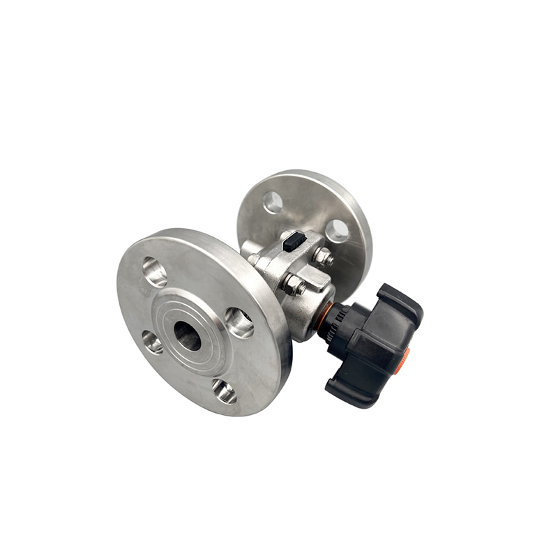 Wh Sanitary Manual Flange Diaphragm Valve