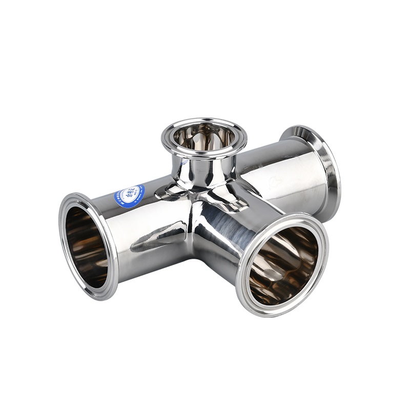 WH Sanitary Quick Clamp Pipa Empat Arah