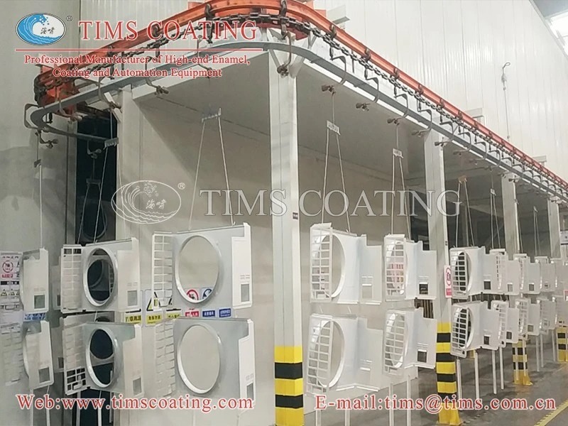 Industrial Electrostatic Powder Coating Line