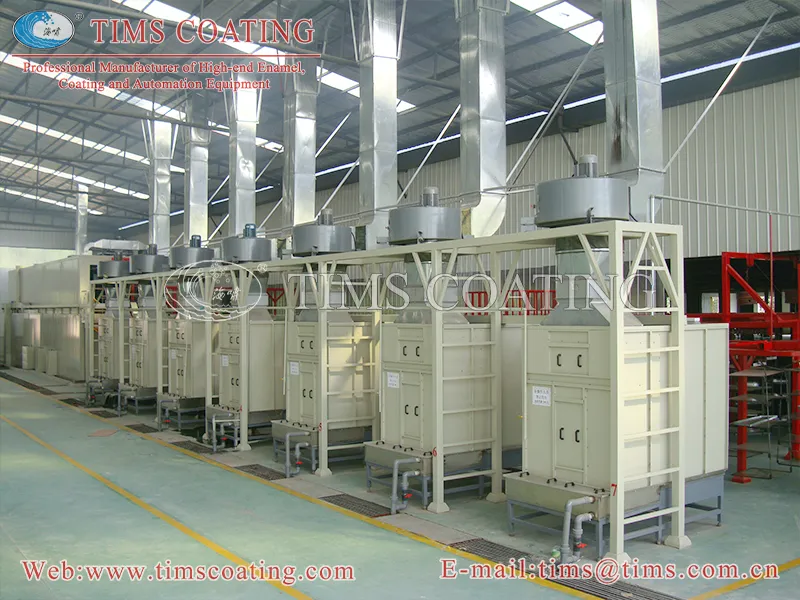 Industrial Enamel Spraying Line