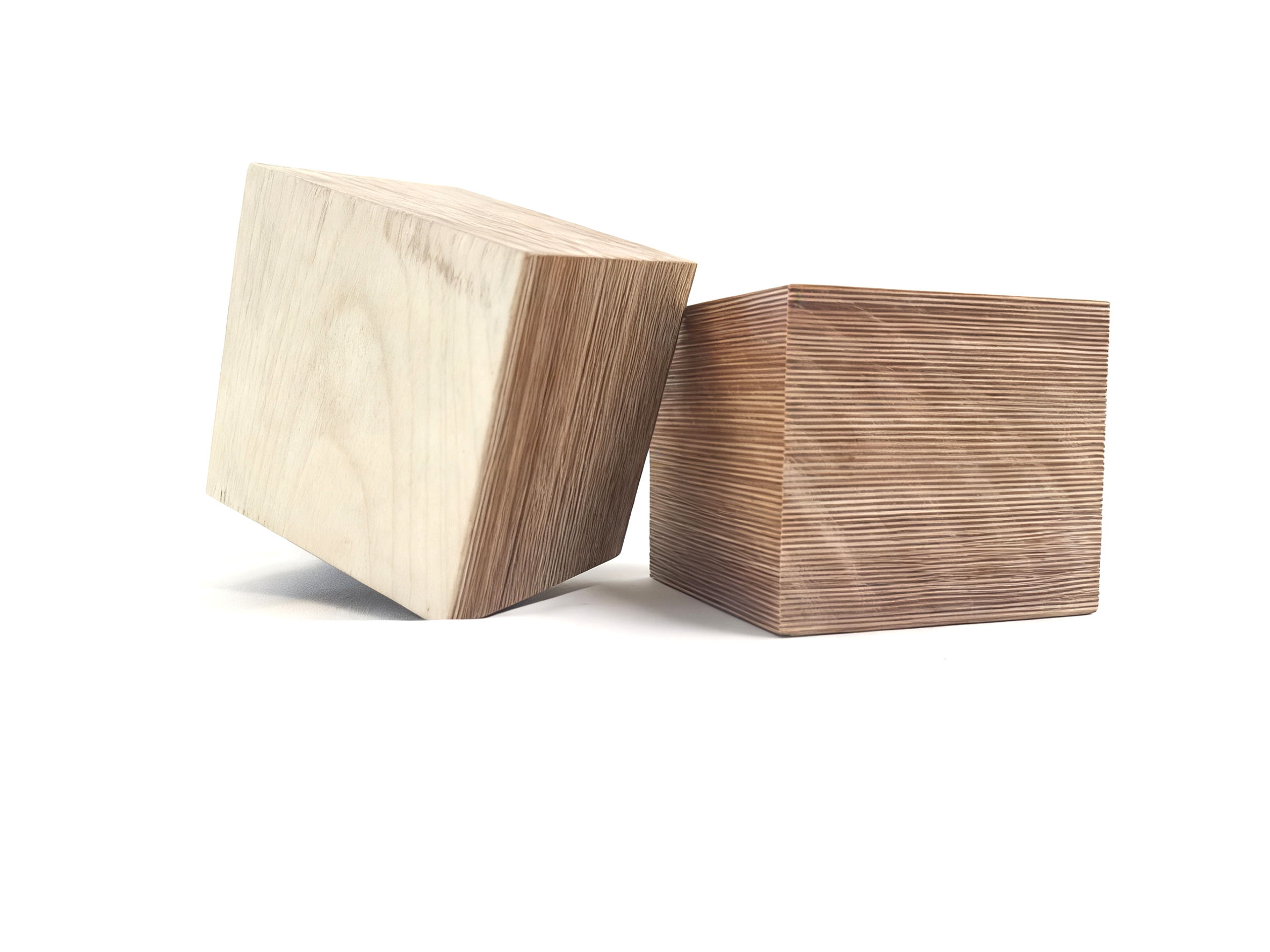 Insulating laminated wood