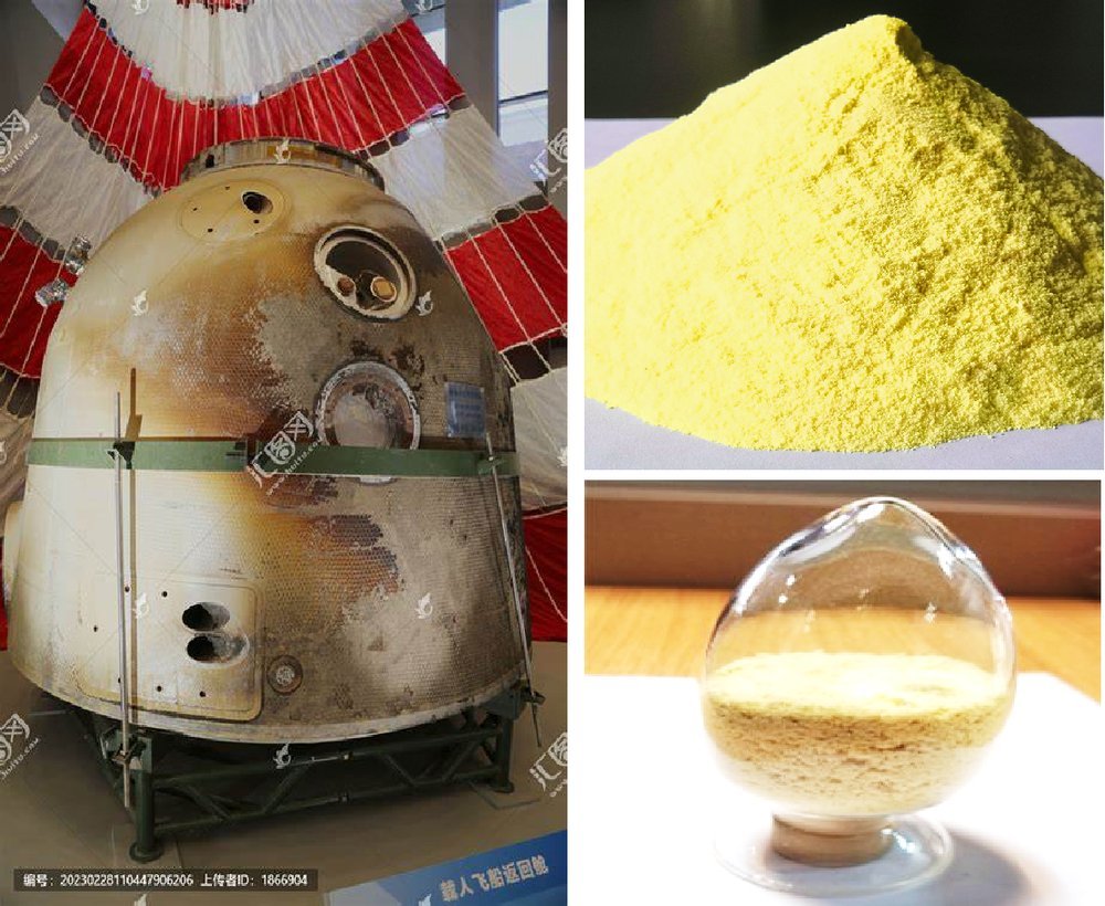 Para-aramid powder in heat-shield and ablation-resistant coating applications