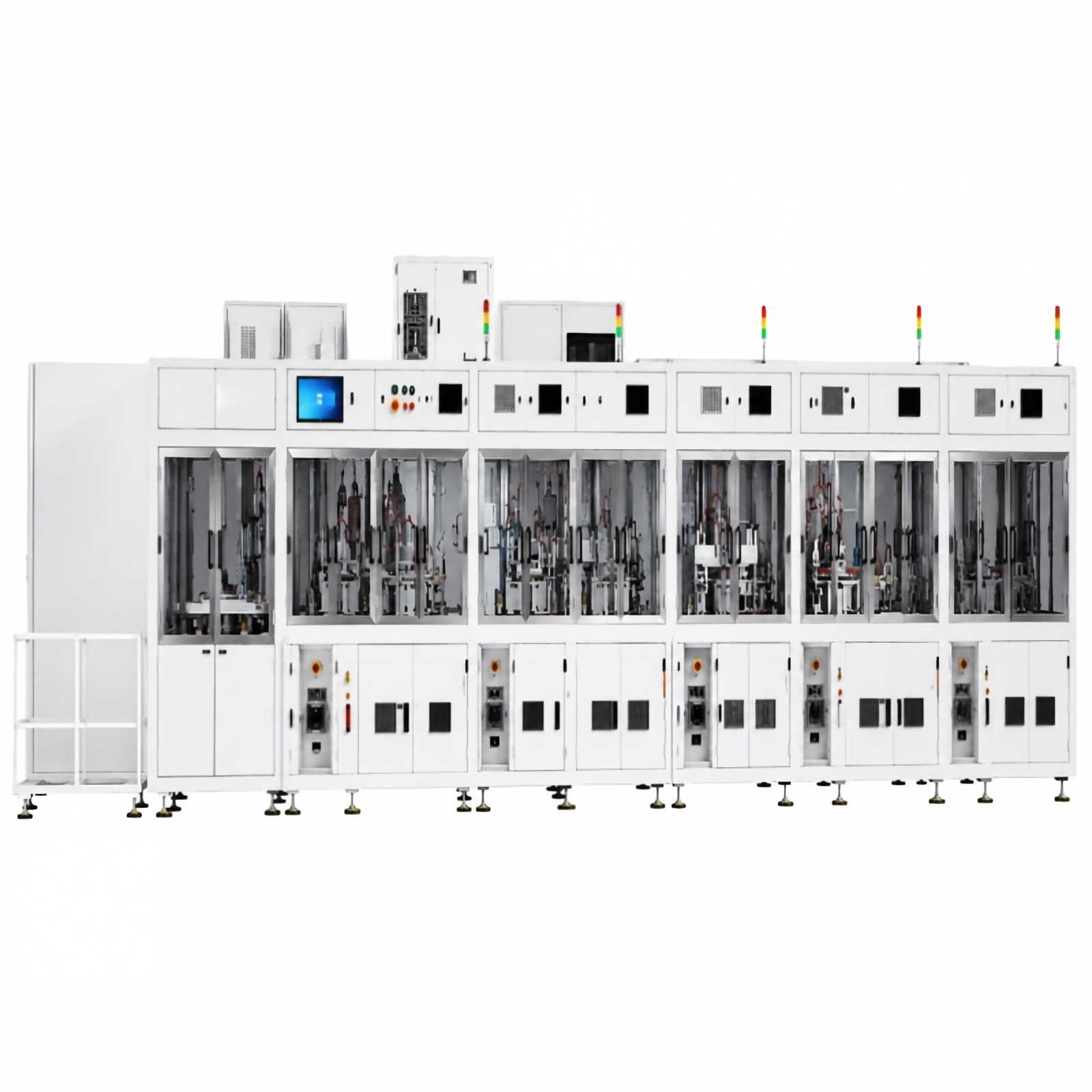 Dây chuyền lắp ráp đầu nối Type-C 2 trong 1 tự động hoàn toàn