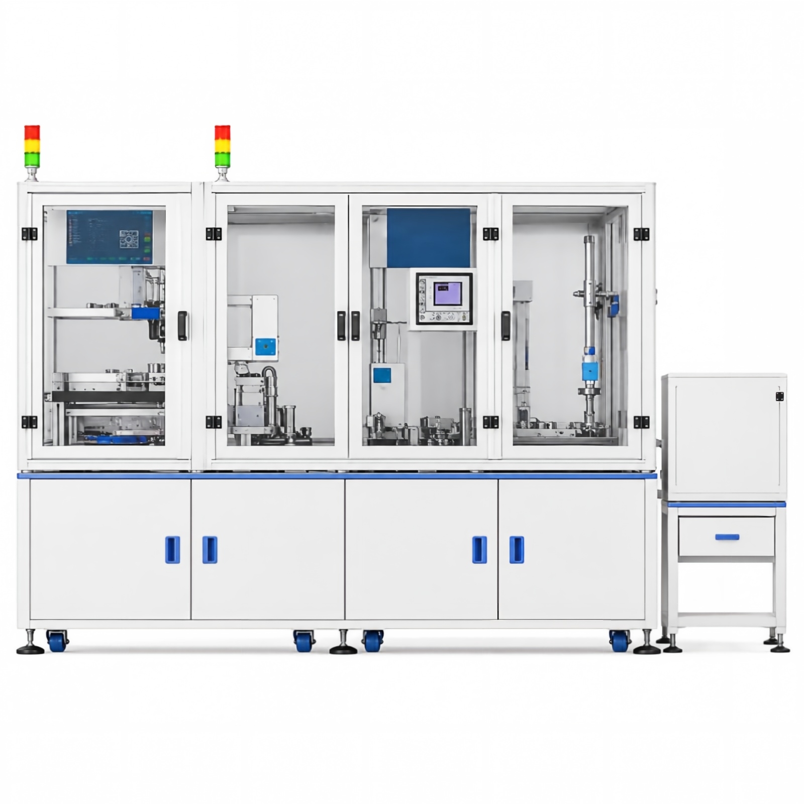 Dây chuyền lắp ráp, kiểm tra & đóng gói đầu nối FPC cái tự động hoàn toàn