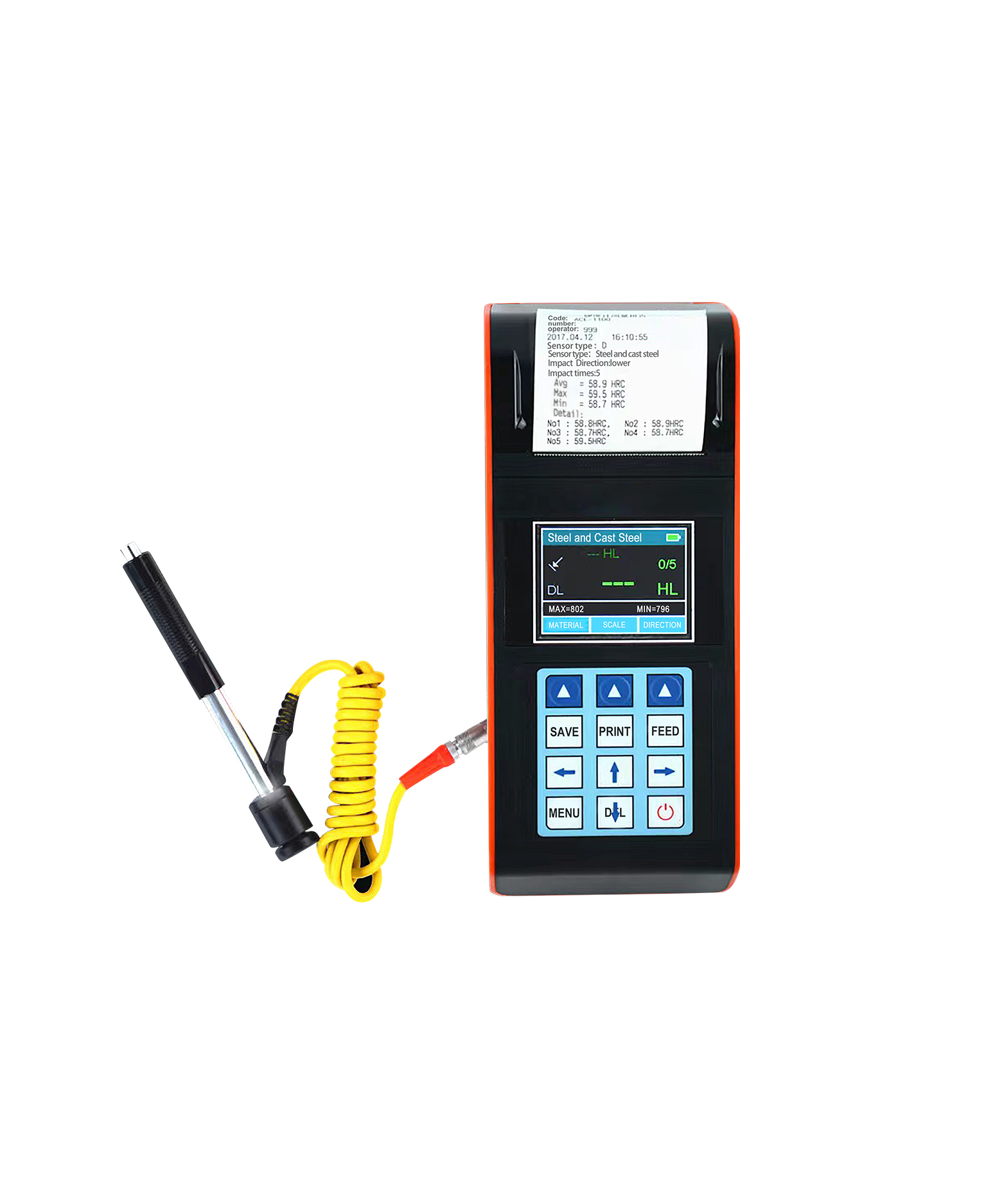 PHT-350 Leeb Hardness Tester( colour screen)