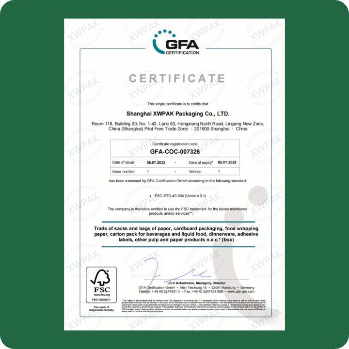 FSC® Certified Paper