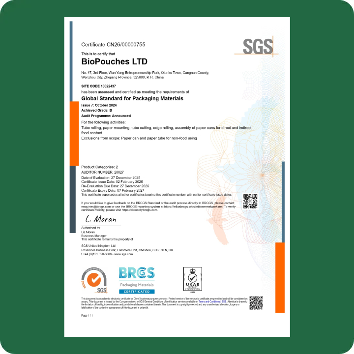 BRC Global Standard