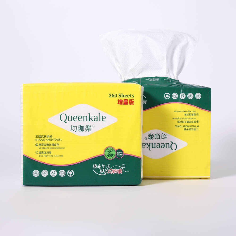 QueenKale Pure Wood Pulp Hand Towel