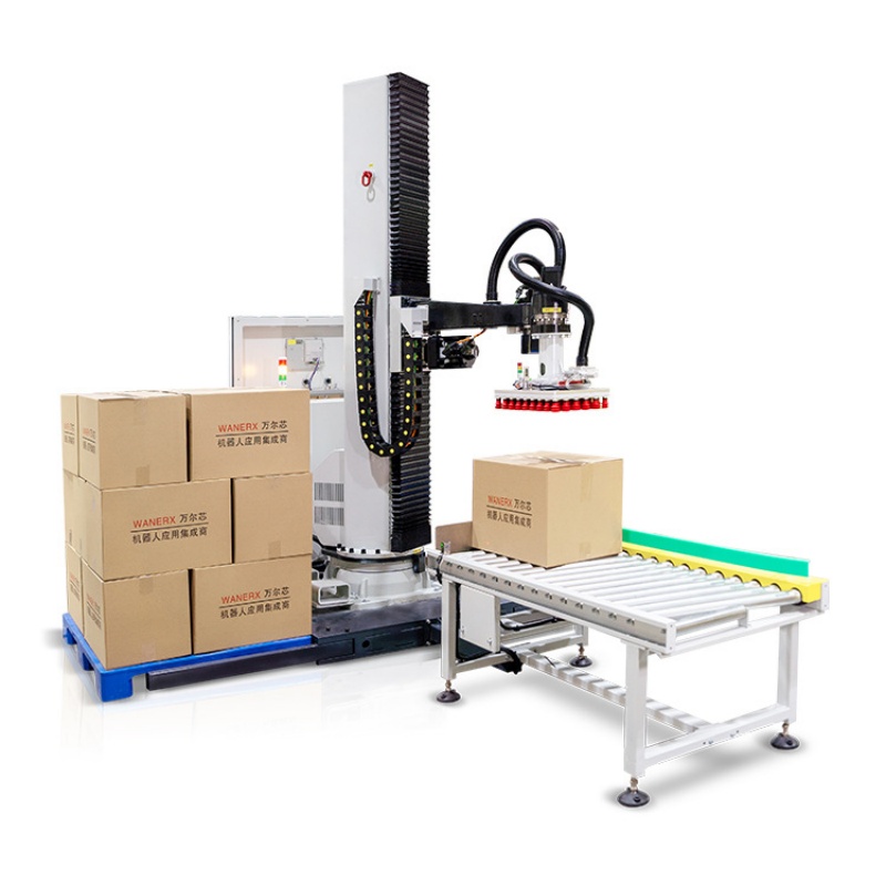70-150kg Column Palletizer | Heavy-Duty Stacking for Cartons & Woven Bags