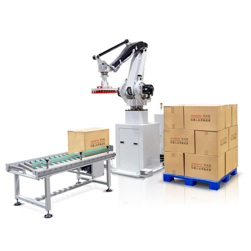 50kg Moveable Palletizer | Flexible Cross-Line Stacking for High-Mix Production