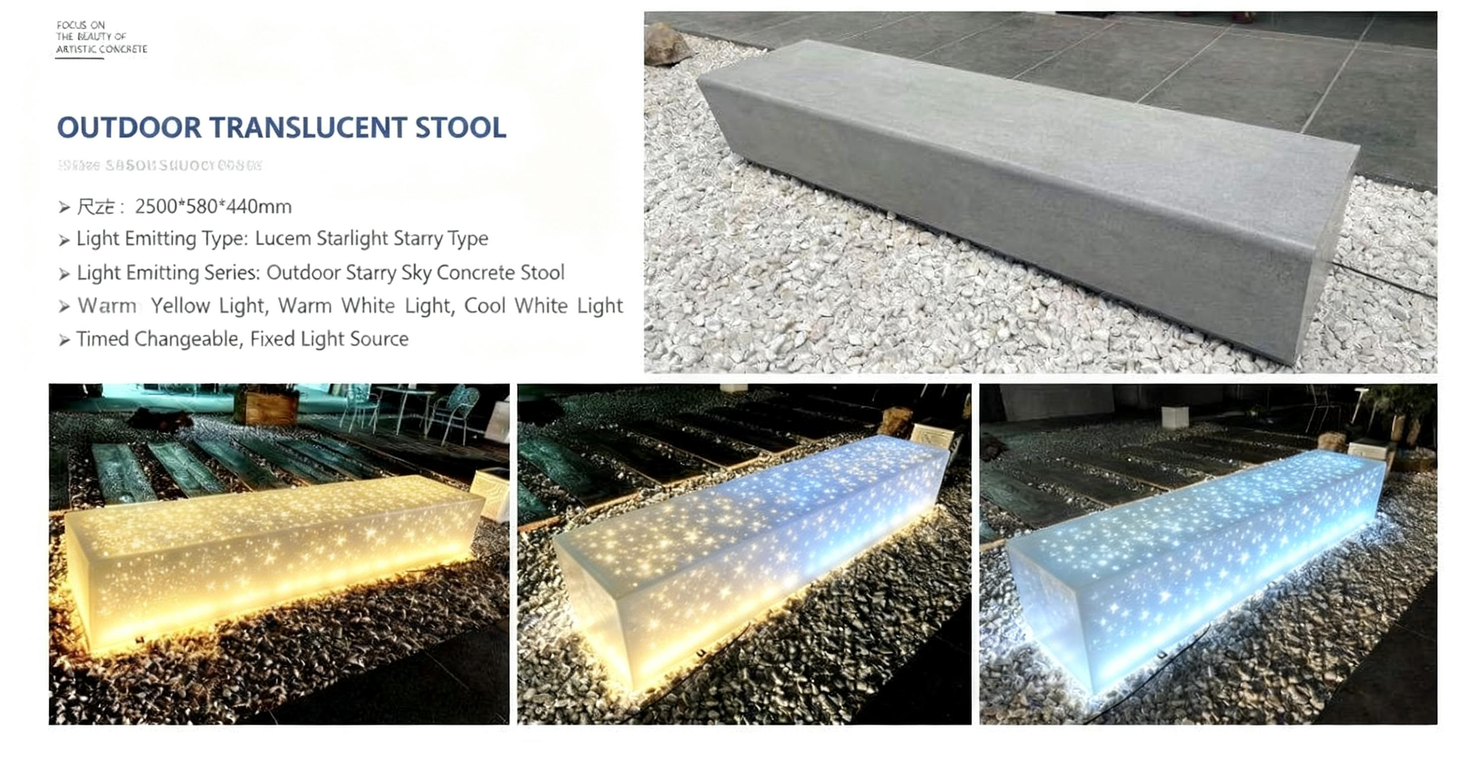 UHPC artistic concrete