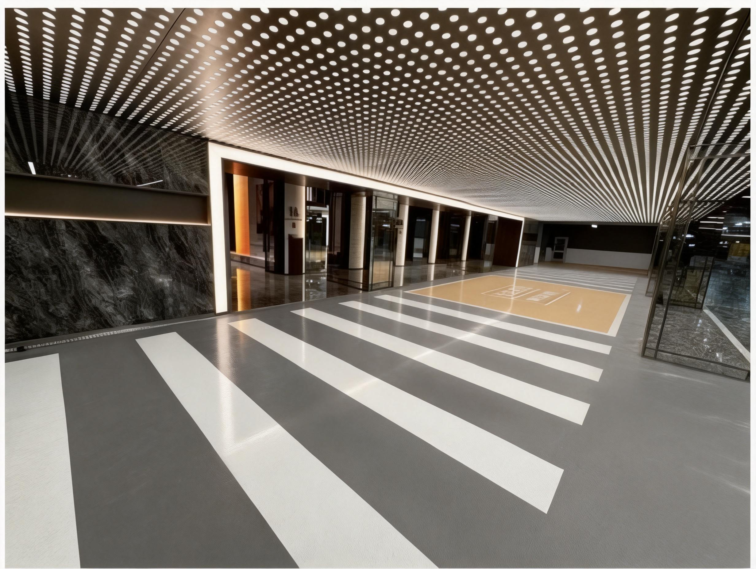 UHPC seamless wear-resistant flooring