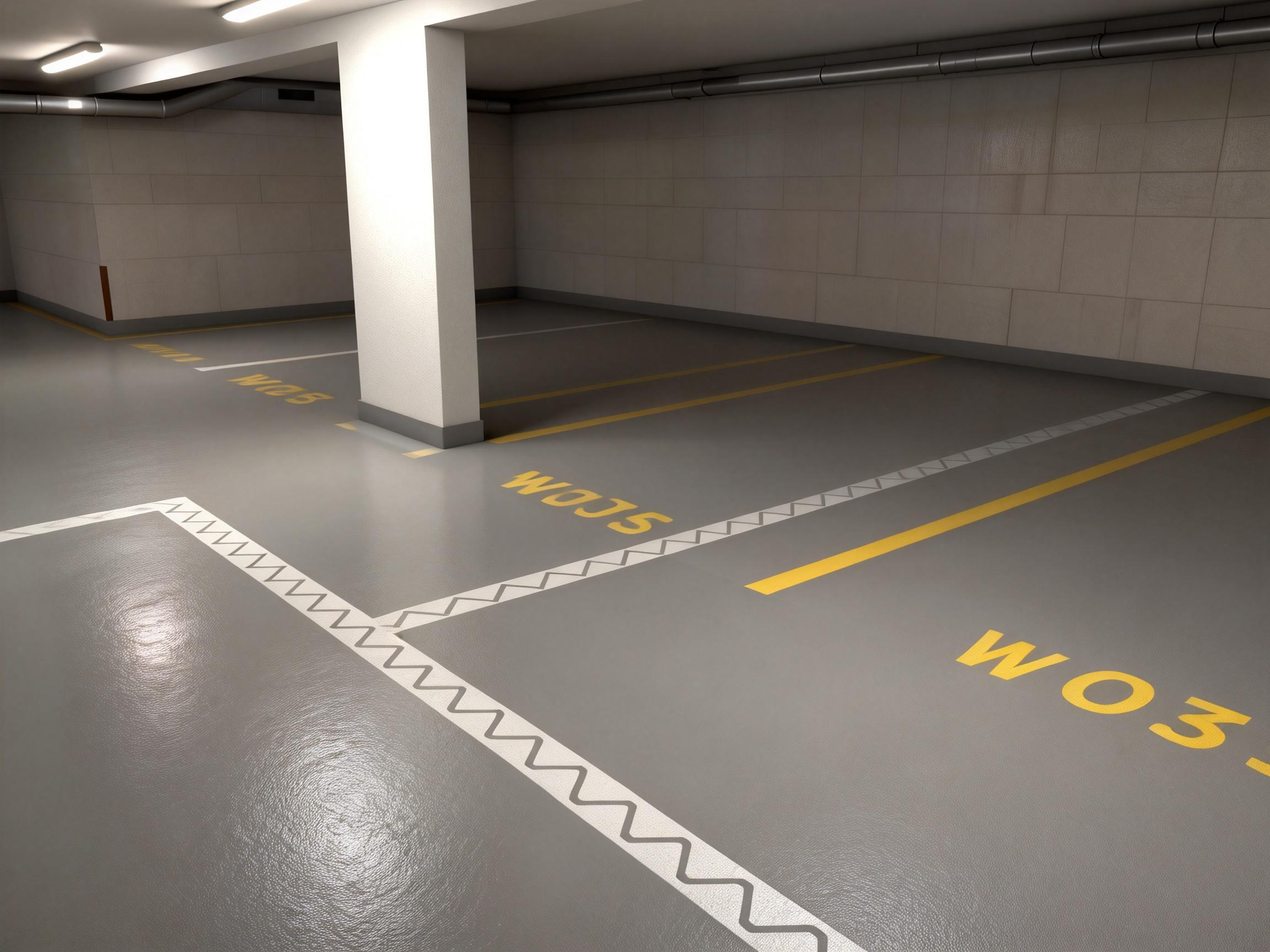 UHPC seamless wear-resistant flooring