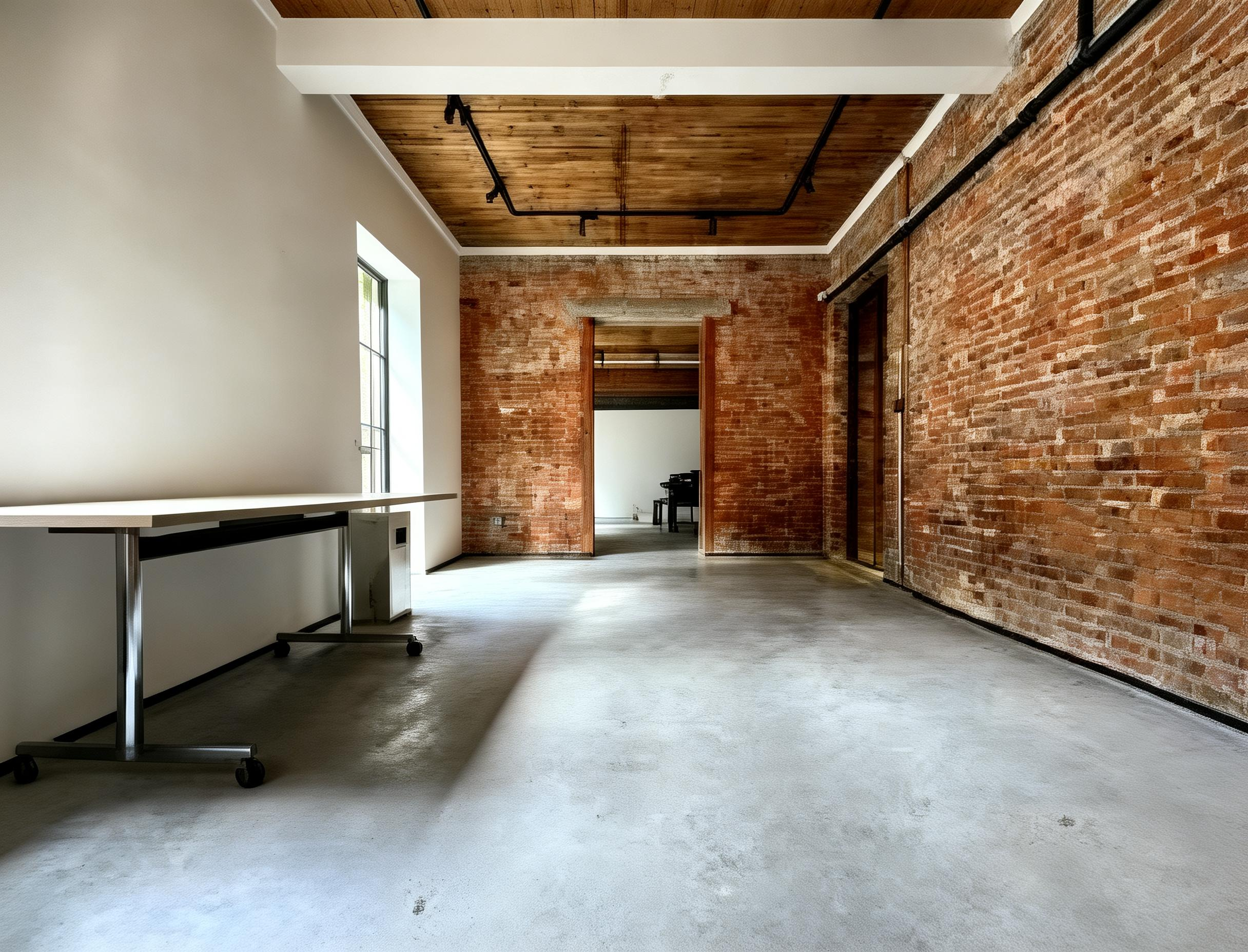 UHPC seamless wear-resistant flooring