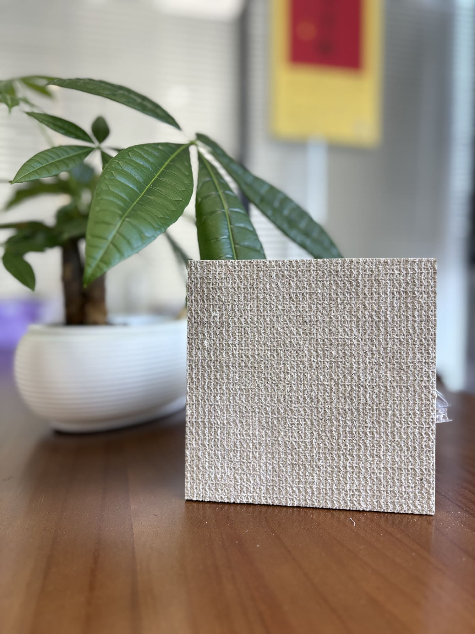 UHPC building curtain walls-woven-fabric-linen-series