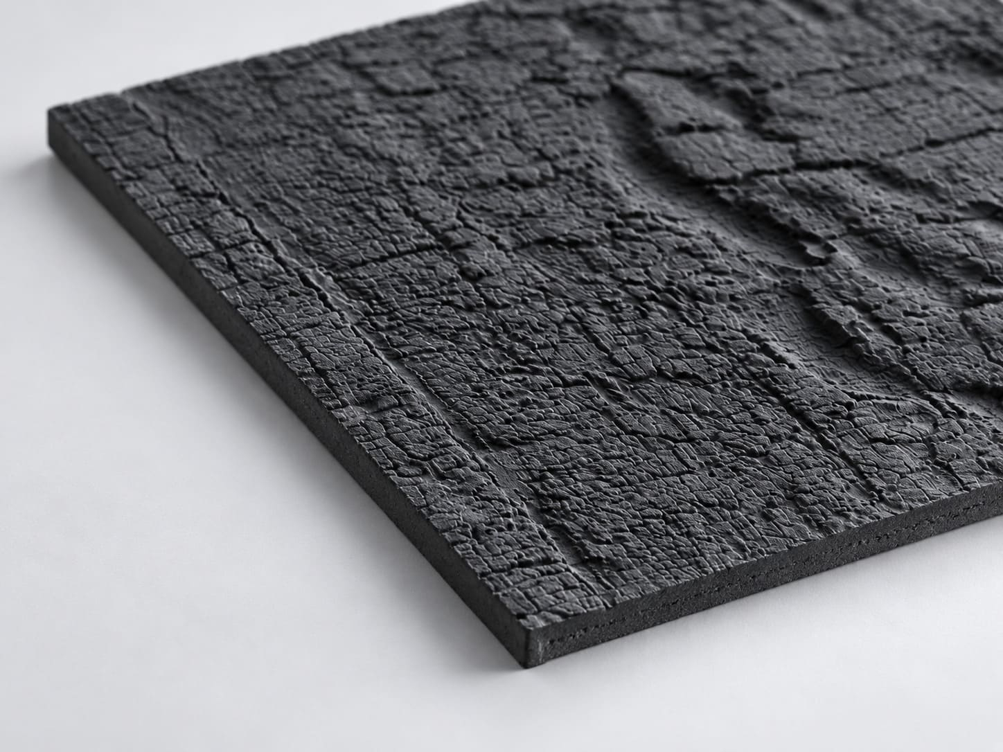 UHPC Burnt Wood Curtain Wall Panels