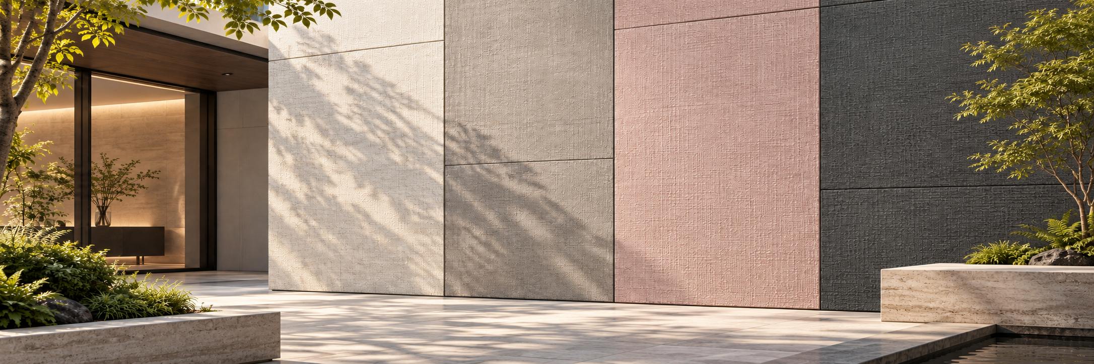 UHPC Ultra-Thin Woven Pattern Panels