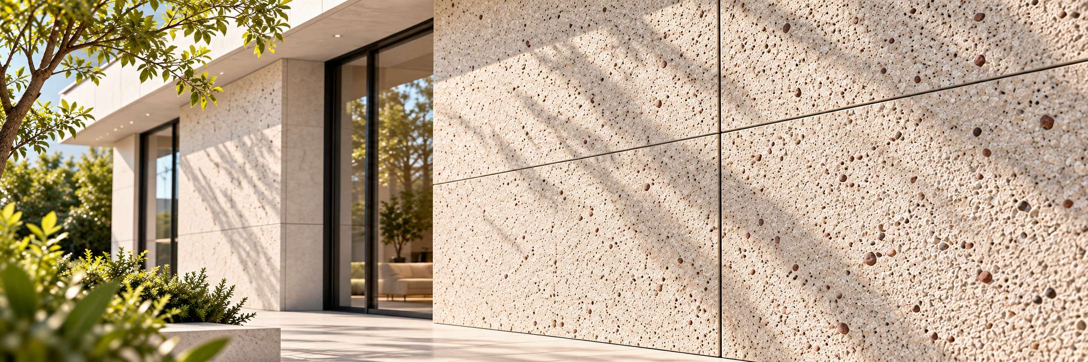 UHPC Ultra-Thin Exposed Aggregate Panels
