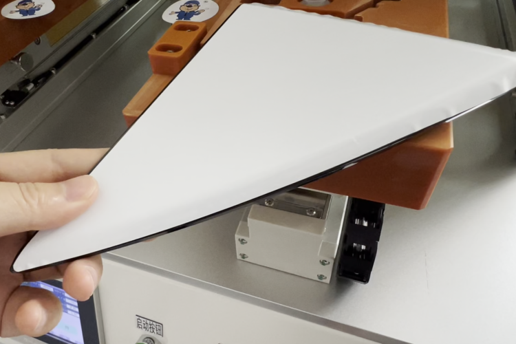 Deshang Automotive Pillar Lamination Equipment Working Scene