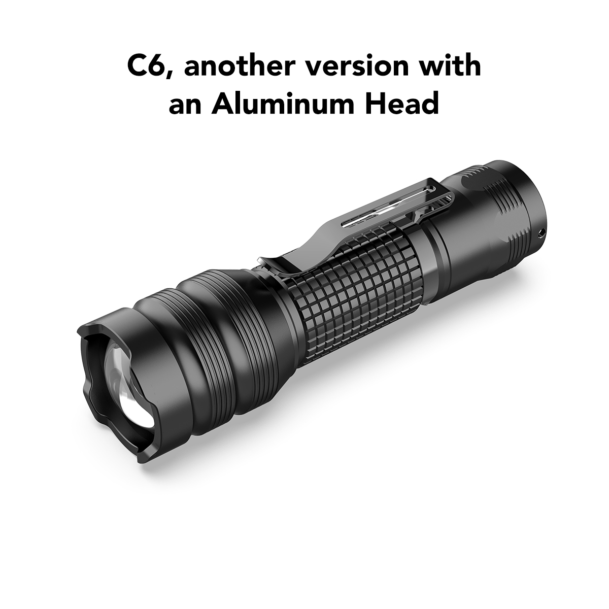 Zoomable EDC Flashlight | 800LM Portable Pocket Flashlight