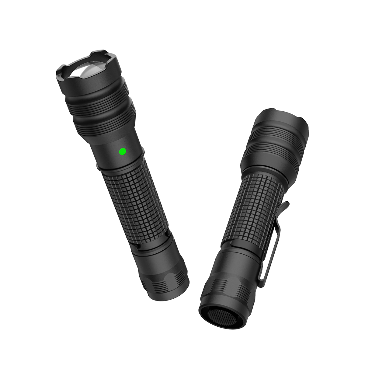 C6 PRO 800LM EDC FLASHLIGHT - RECHARGEABLE POCKET ZOOMABLE LED PORTABLE LIGHT