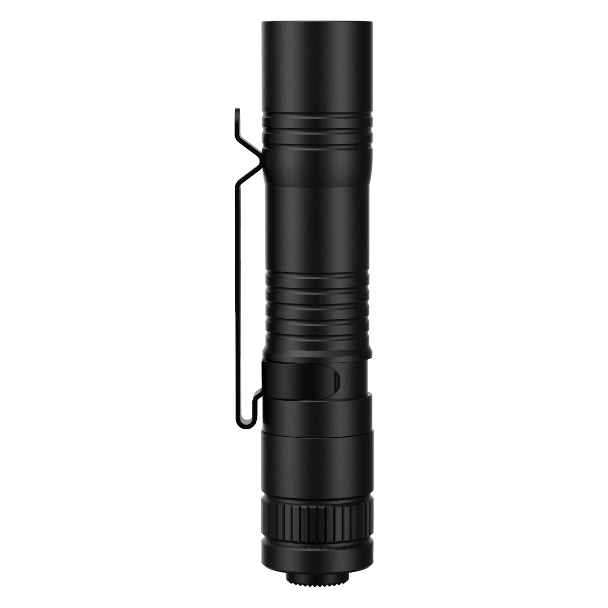 1AA 100LM MINI EDC FLASHLIGHT - CLIP-ON AA BATTERY POCKET KEYCHAIN ALUMINUM WATERPROOF LIGHT