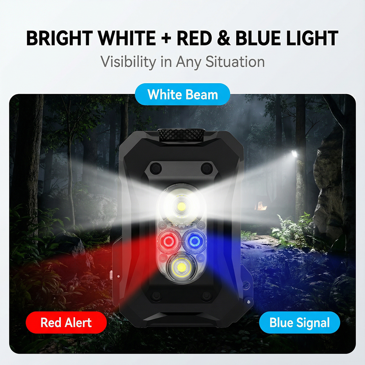 Top Headlamp Supplier: SHENGQI LIGHTING's HL9 420LM Dimmable 2-in-1 Headlight