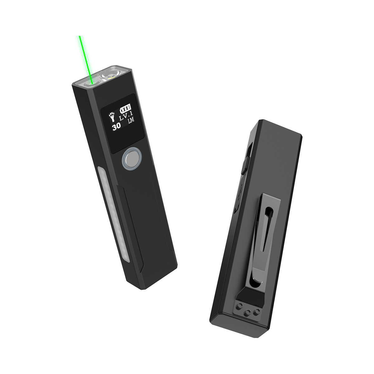 P100 3-in-1 LED Flashlight | Magnetic Tail Portable EDC Rechargeable Light