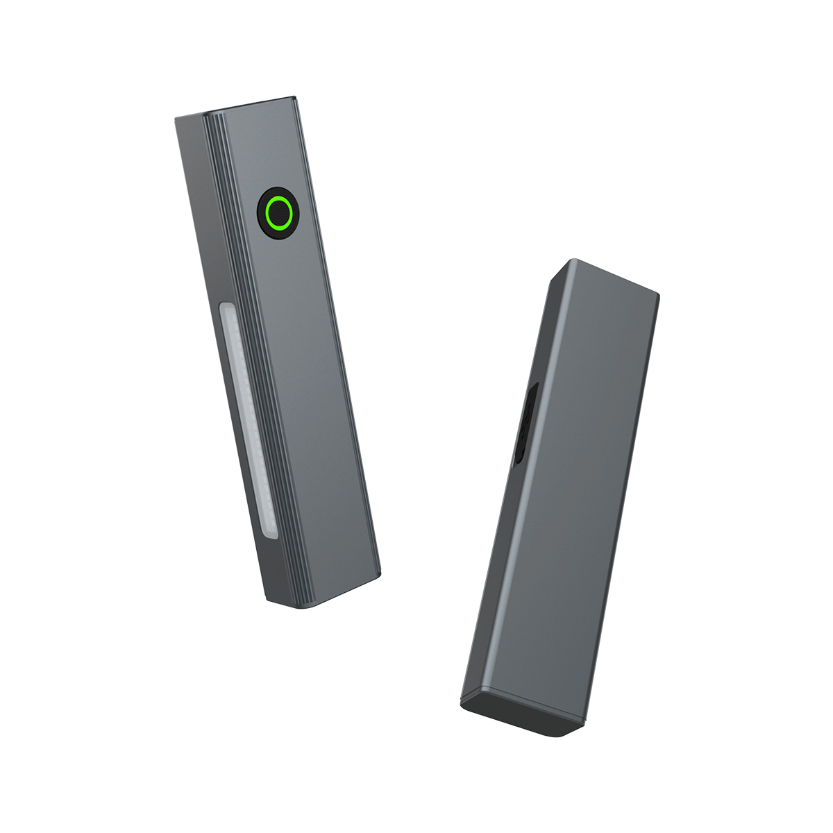 P100-RL EDC RECHARGEABLE LED FLASHLIGHT 600LM - 3-IN-1 RED LASER MAGNETIC POCKET LIGHT