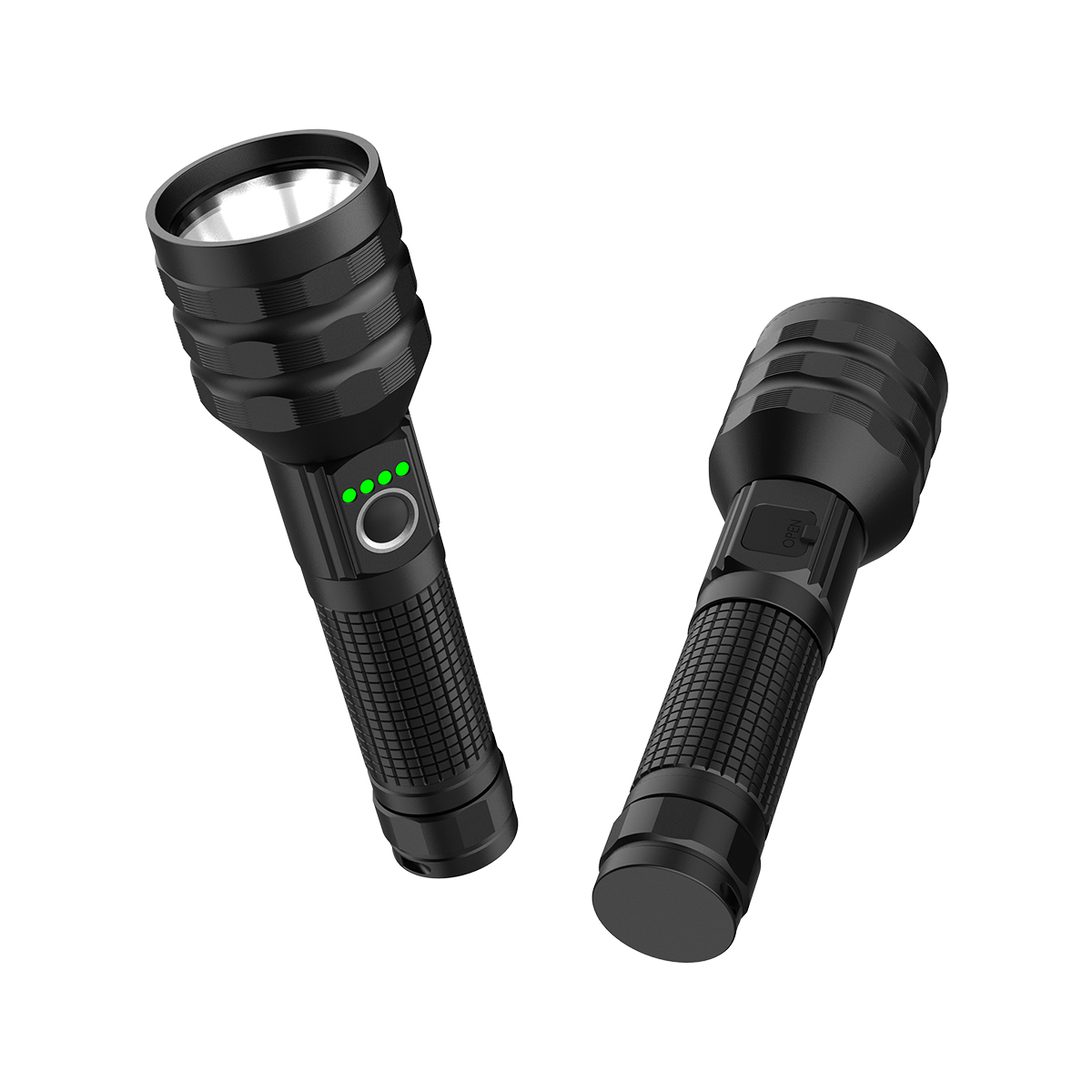 C4 1150LM ZOOMABLE FLASHLIGHT - TELESCOPIC FOCUS RECHARGEABLE 21700 CAMPING OUTDOOR TORCH LIGHT