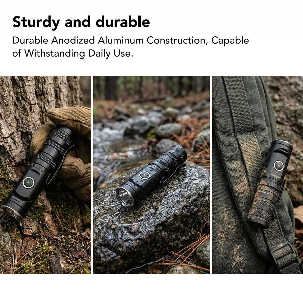 P3 rechargeable tooling light with 90-degree rotating head and magnetic base