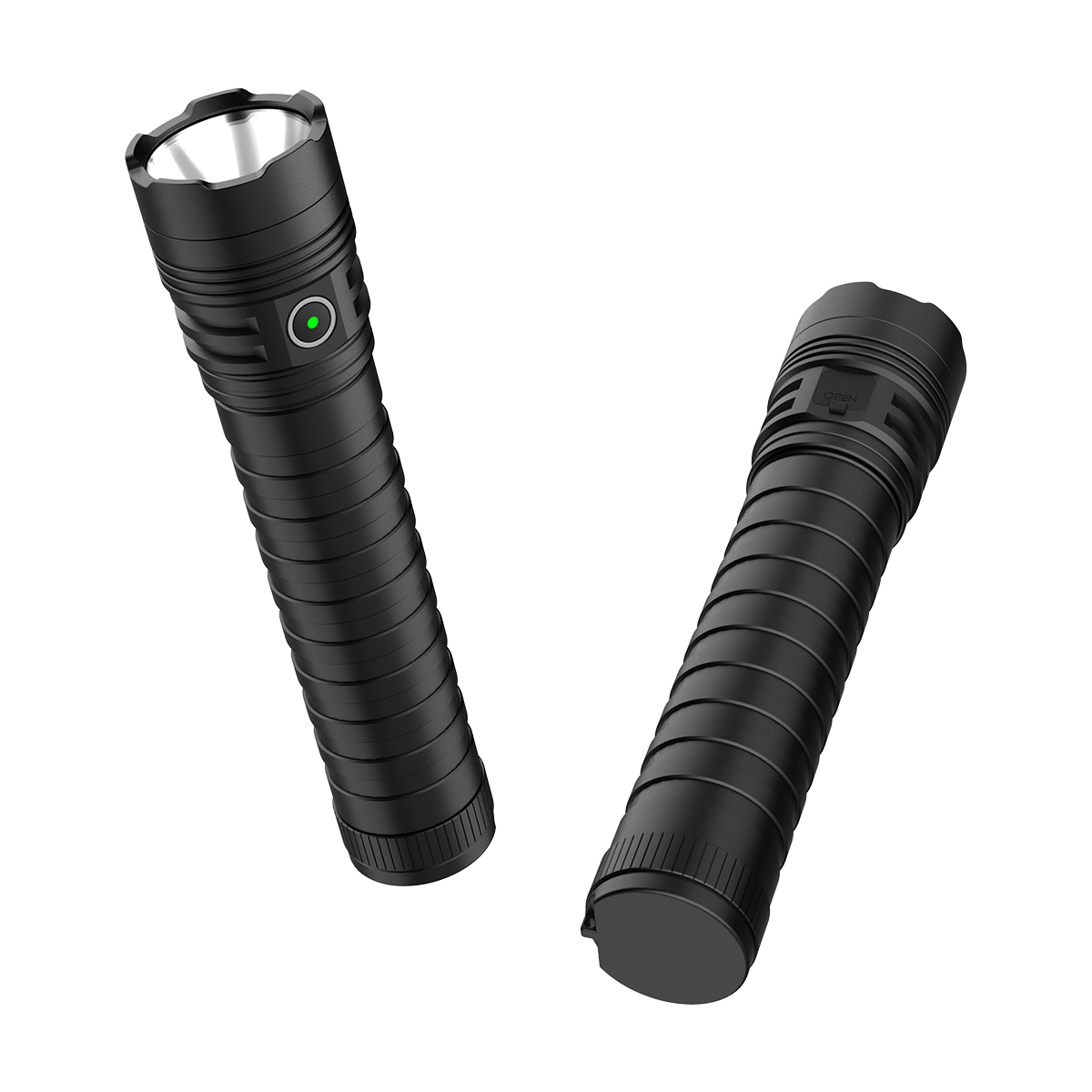 D140 1500LM OUTDOOR FLASHLIGHT - 420M LONG RANGE 10000MAH RECHARGEABLE CAMPING TORCH