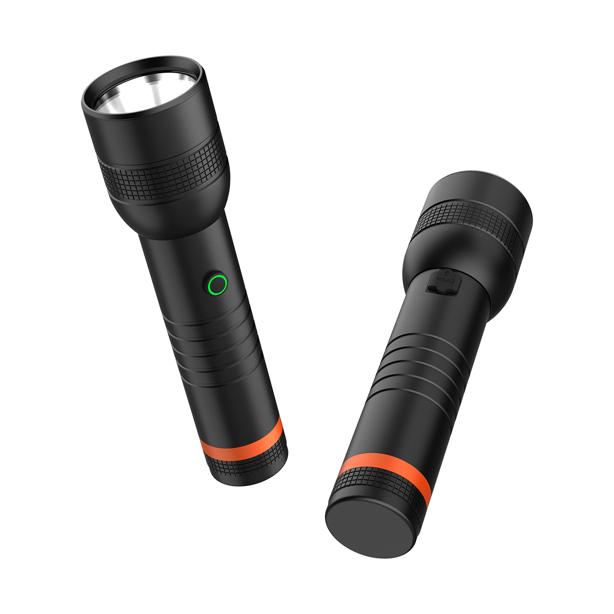 L8 700LM OUTDOOR FLASHLIGHT - 710M LONG RANGE ALUMINUM ALLOY RECHARGEABLE CAMPING TORCH