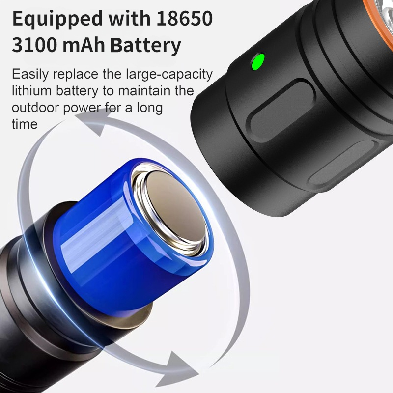 Overcoming the Darkness: Tactical Precision with the T10 2000LM Tactical Flashlight