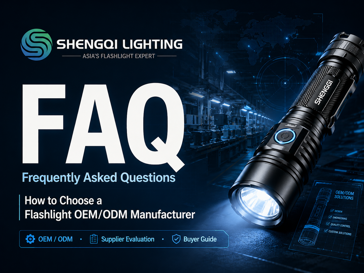 How to Choose a Flashlight OEM/ODM Manufacturer