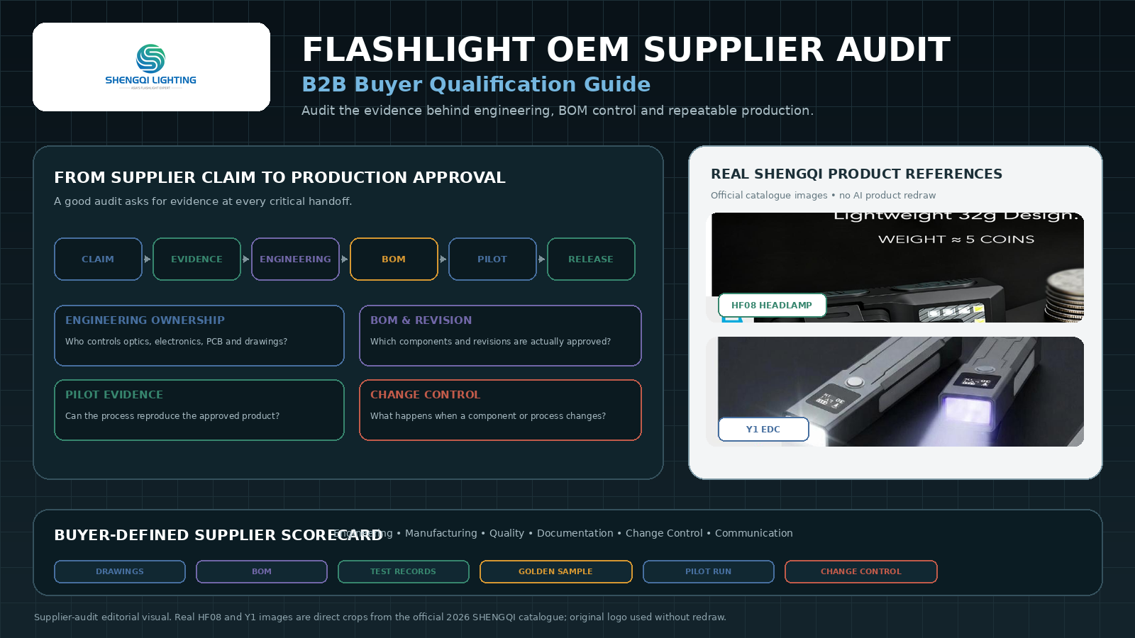 How Buyers Should Audit Headlamp and EDC OEM/ODM Suppliers