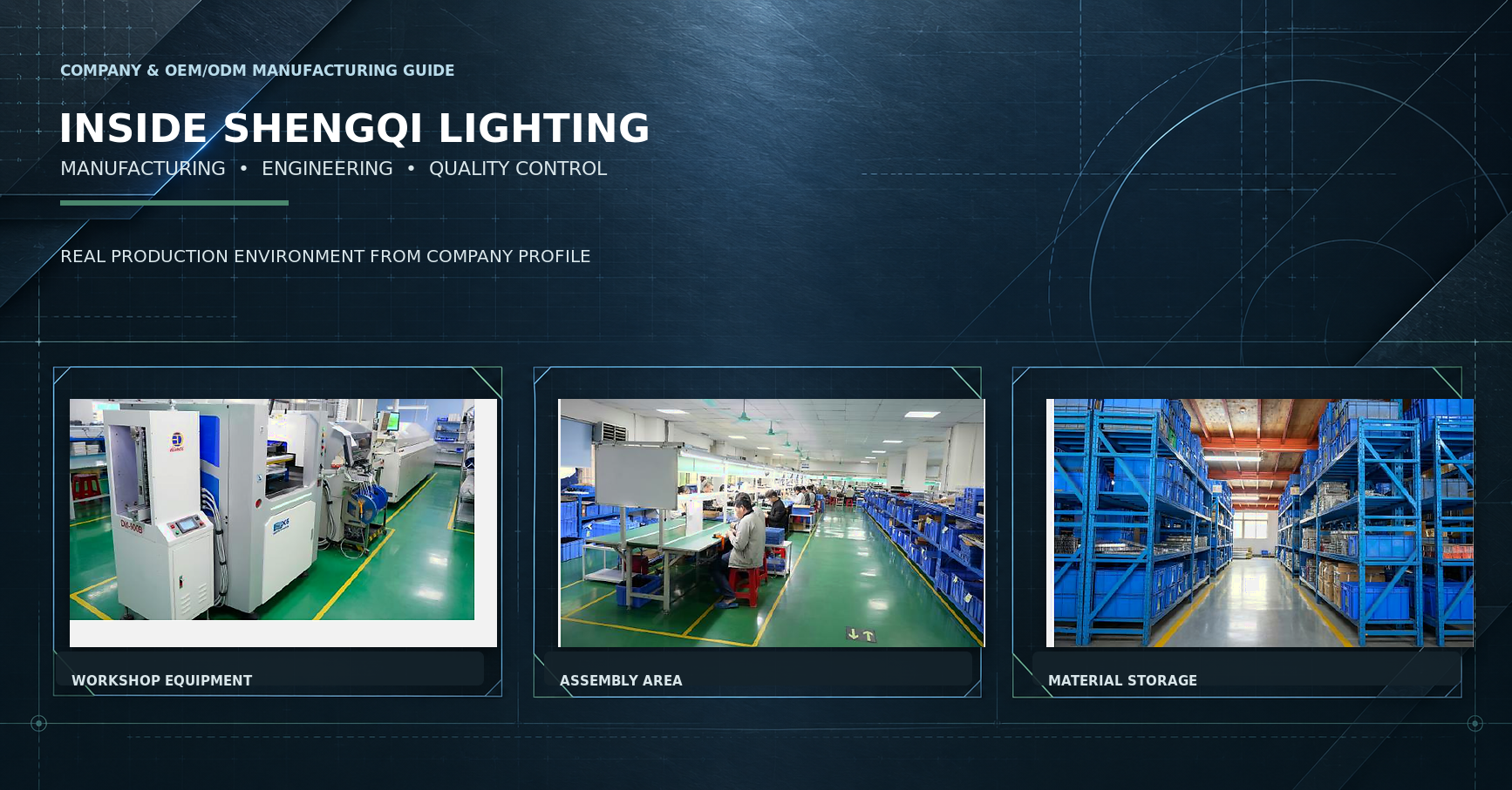Inside Dongguan Shengqi Lighting Technology Co., Ltd.