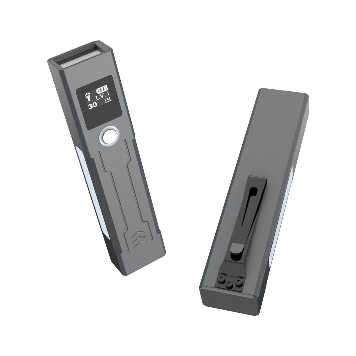 Y1 EDC RECHARGEABLE LED FLASHLIGHT 700LM 3-IN-1 UV LIGHT MAGNETIC POCKET LIGHT