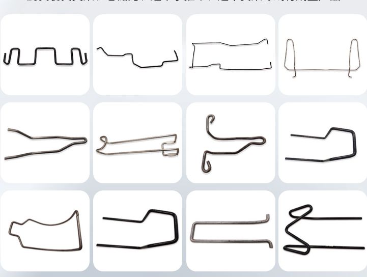 Assorted custom wire-formed components