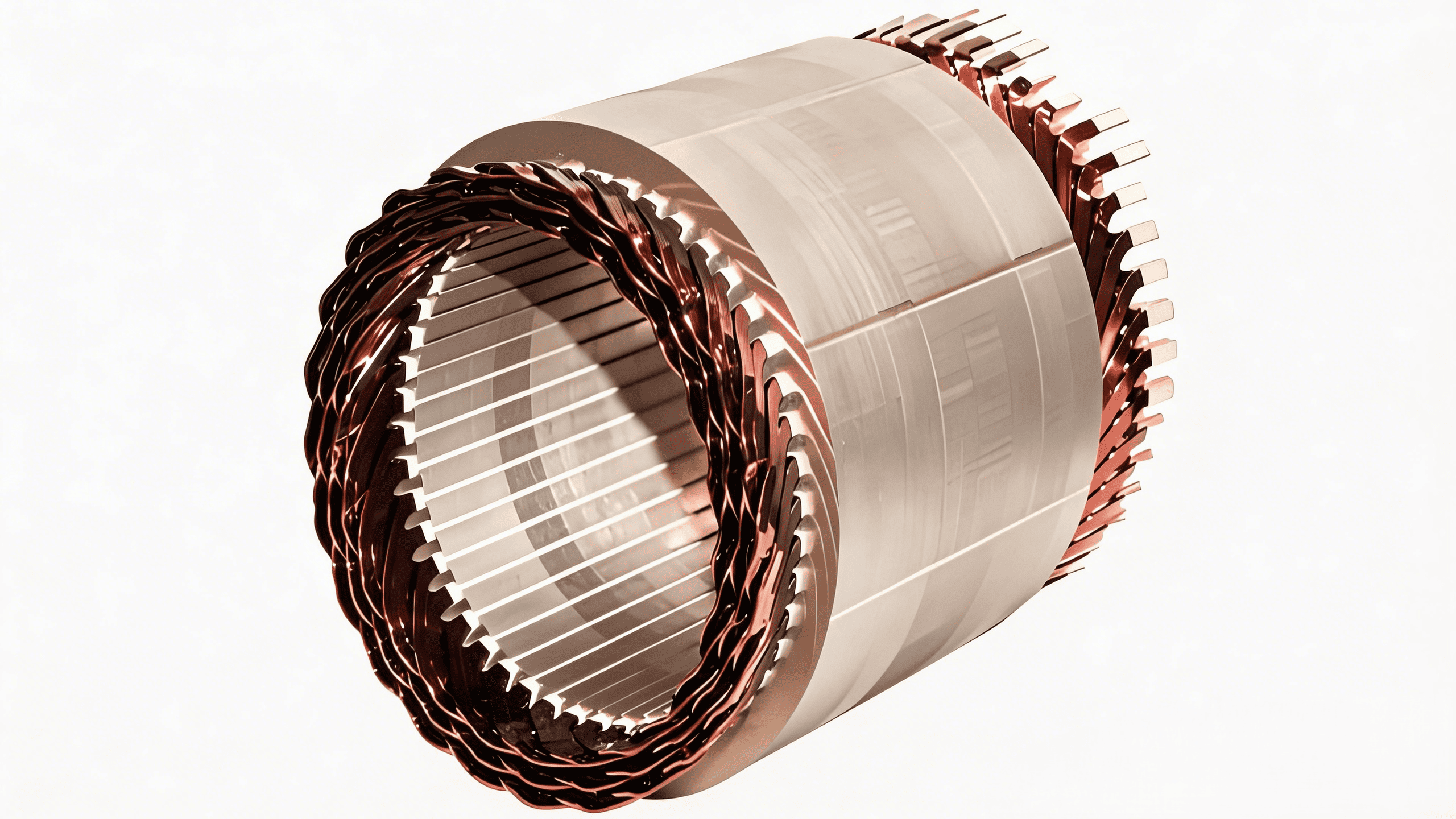 Hairpin stator winding