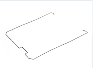 Car seat wire support
