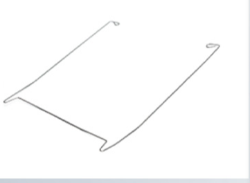 Seat wire positioning clip