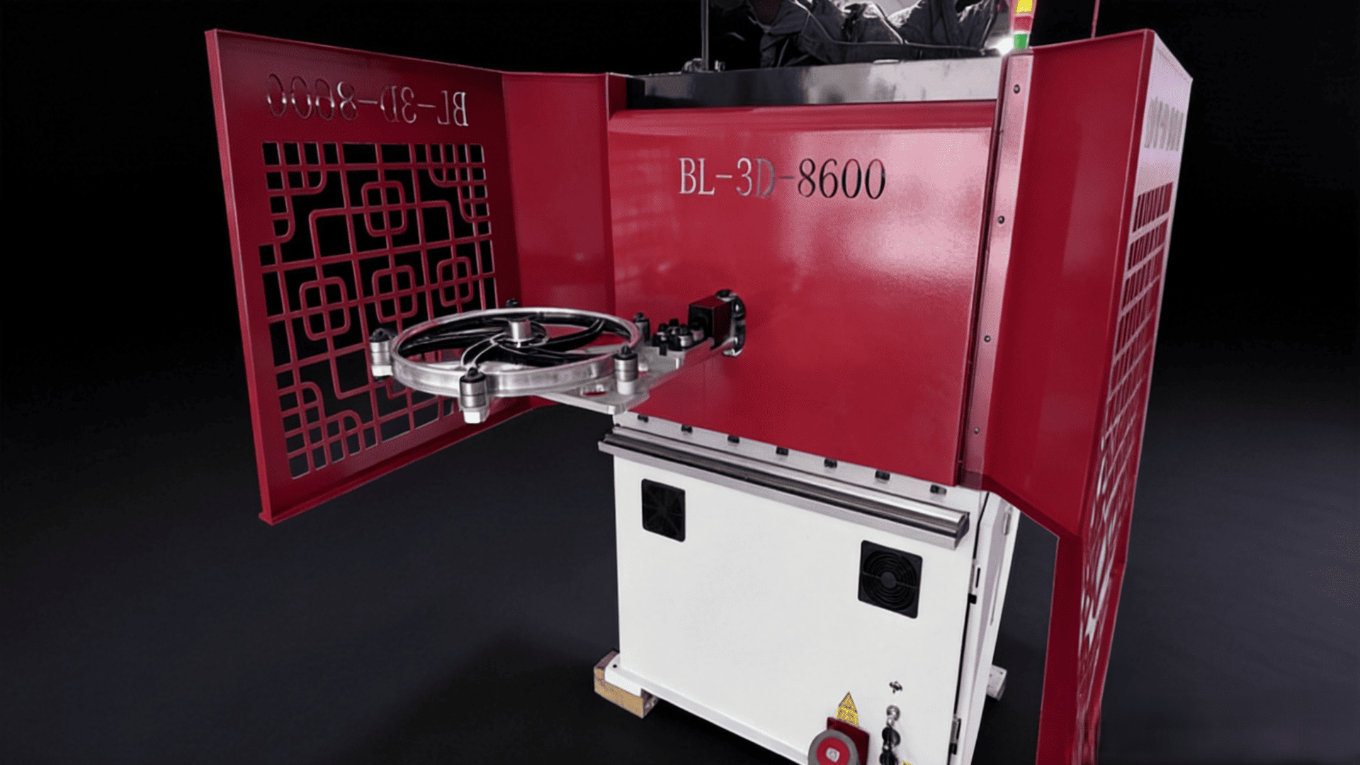 BL-3D-8600 8-Axis Flat Wire Rotary Bending Machine