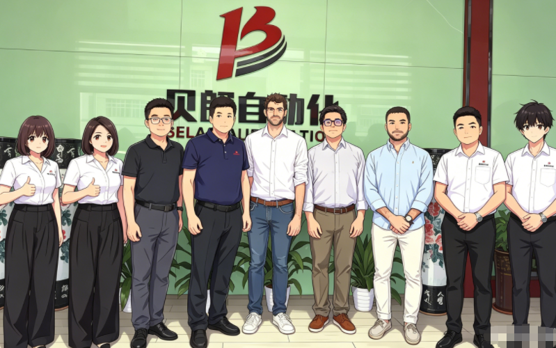 Brazil clients Visits Belan Again:Why Did They Firmly Choose Wiper Link Bending Machine?